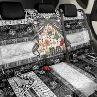 Polynesian Tribal Pattern Christmas Bow Back Car Seat Cover LT9 - Polynesian Pride