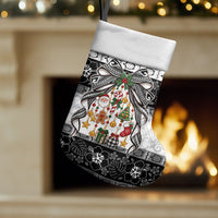 Polynesian Tribal Pattern Christmas Bow Christmas Stocking LT9 Set of 2 Multicolor - Polynesian Pride