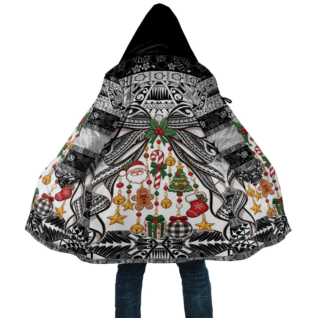 Polynesian Tribal Pattern Christmas Bow Cloak LT9 Unisex Multicolor - Polynesian Pride