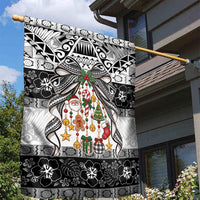 Polynesian Tribal Pattern Christmas Bow Garden Flag LT9 - Polynesian Pride