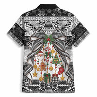 Polynesian Tribal Pattern Christmas Bow Hawaiian Shirt LT9 - Polynesian Pride