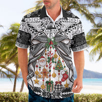 Polynesian Tribal Pattern Christmas Bow Hawaiian Shirt LT9 - Polynesian Pride