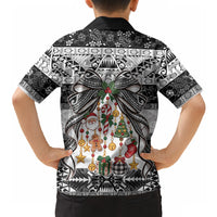 Polynesian Tribal Pattern Christmas Bow Hawaiian Shirt LT9 - Polynesian Pride