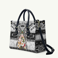 Polynesian Tribal Pattern Christmas Bow Leather Bag LT9 Multicolor - Polynesian Pride