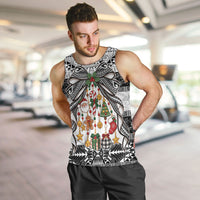 Polynesian Tribal Pattern Christmas Bow Men Tank Top LT9 Multicolor - Polynesian Pride
