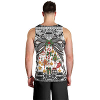 Polynesian Tribal Pattern Christmas Bow Men Tank Top LT9 - Polynesian Pride