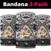 Polynesian Tribal Pattern Christmas Bow Neck Gaiter LT9 package One Size: 25*50cm Multicolor - Polynesian Pride