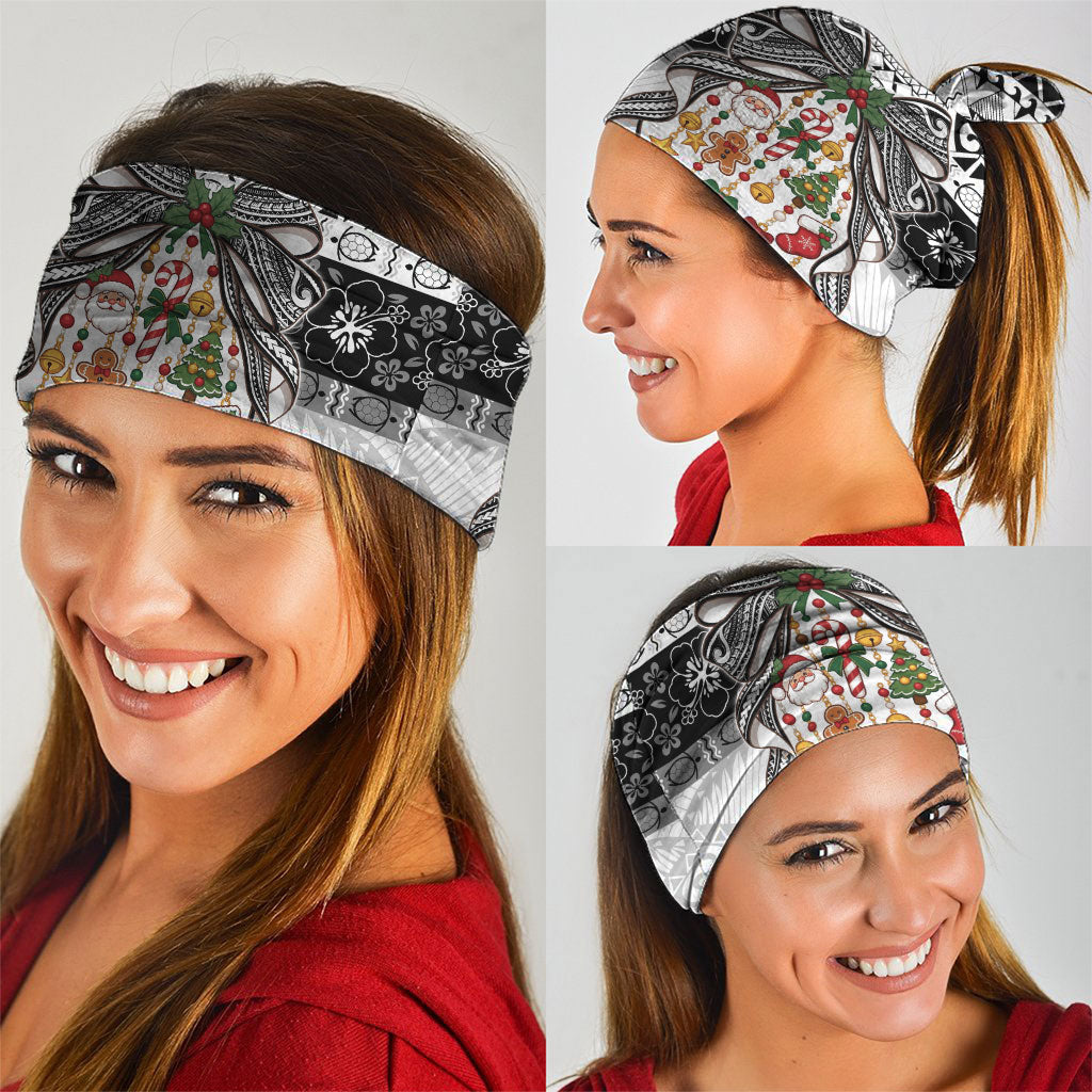 Polynesian Tribal Pattern Christmas Bow Neck Gaiter LT9 - Polynesian Pride