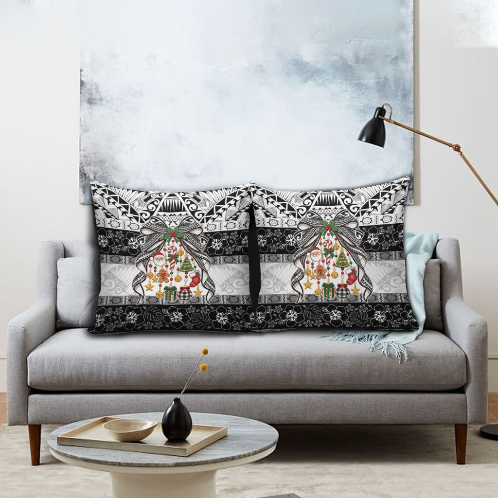 Polynesian Tribal Pattern Christmas Bow Pillow Cover LT9 - Polynesian Pride