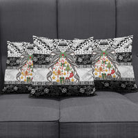 Polynesian Tribal Pattern Christmas Bow Pillow Cover LT9 - Polynesian Pride