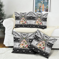 Polynesian Tribal Pattern Christmas Bow Pillow Cover LT9 - Polynesian Pride
