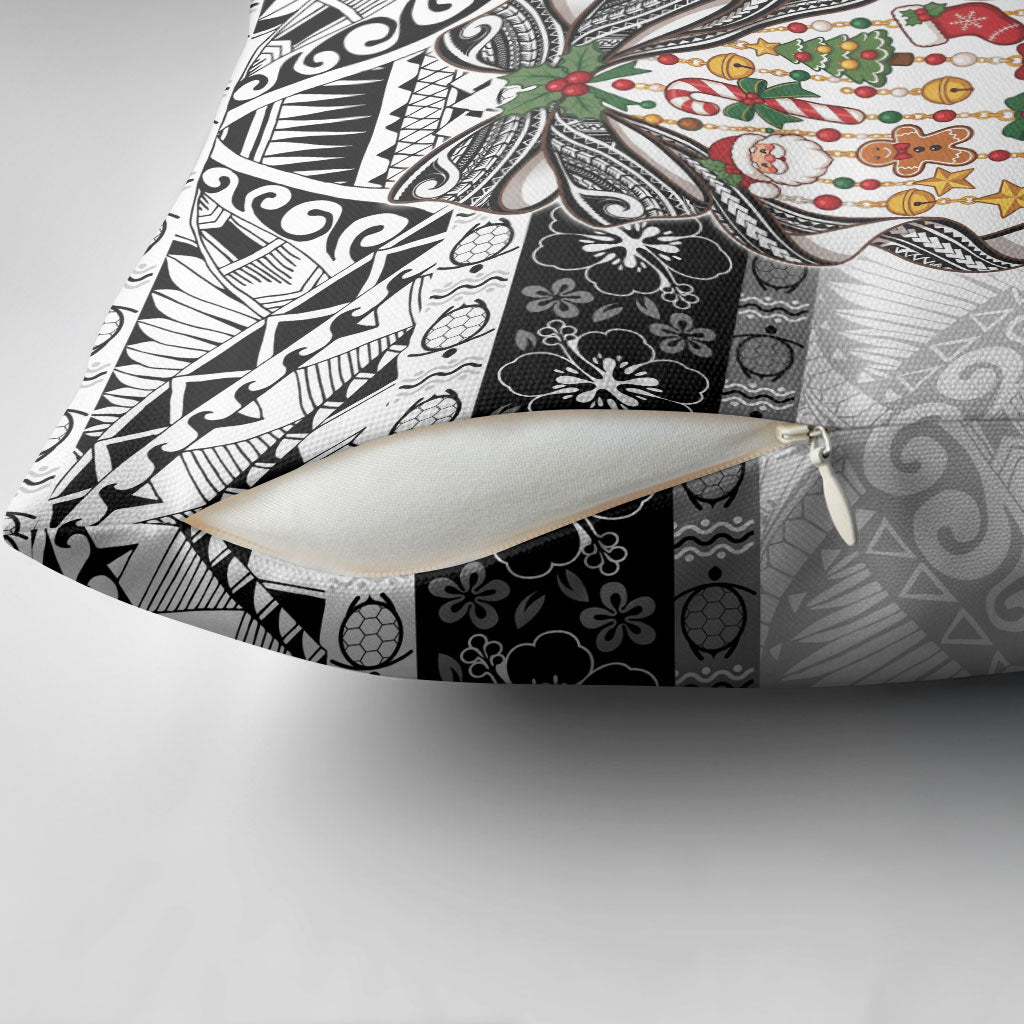 Polynesian Tribal Pattern Christmas Bow Pillow Cover LT9 - Polynesian Pride