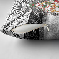 Polynesian Tribal Pattern Christmas Bow Pillow Cover LT9 - Polynesian Pride