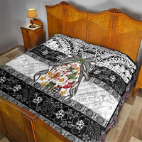 Polynesian Tribal Pattern Christmas Bow Quilt LT9 - Polynesian Pride