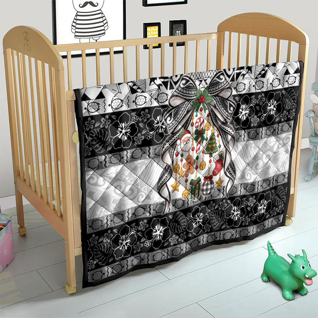Polynesian Tribal Pattern Christmas Bow Quilt LT9 - Polynesian Pride