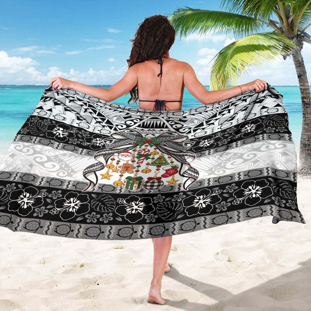 Polynesian Tribal Pattern Christmas Bow Sarong LT9 - Polynesian Pride