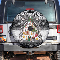 Polynesian Tribal Pattern Christmas Bow Spare Tire Cover LT9 Multicolor - Polynesian Pride