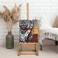 Personalised New Zealand Waitangi and ANZAC day Canvas Wall Art LT9 - Polynesian Pride