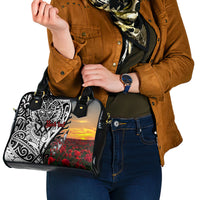 Personalised New Zealand Waitangi and ANZAC day Shoulder Handbag LT9 - Polynesian Pride