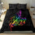 Personalised New Zealand Wellington Pride Bedding Set Maori Fern with Pride Flag 2024