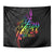 Personalised New Zealand Wellington Pride Tapestry Maori Fern with Pride Flag 2024