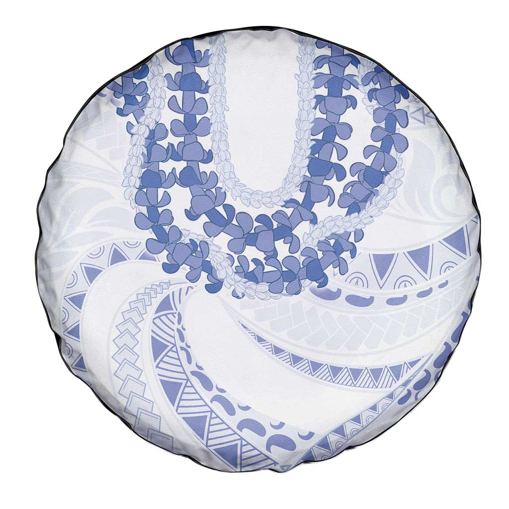 Aloha Lei Onaona Spare Tire Cover Navy Blue Hawaiian Tribal Pattern LT9 - Polynesian Pride