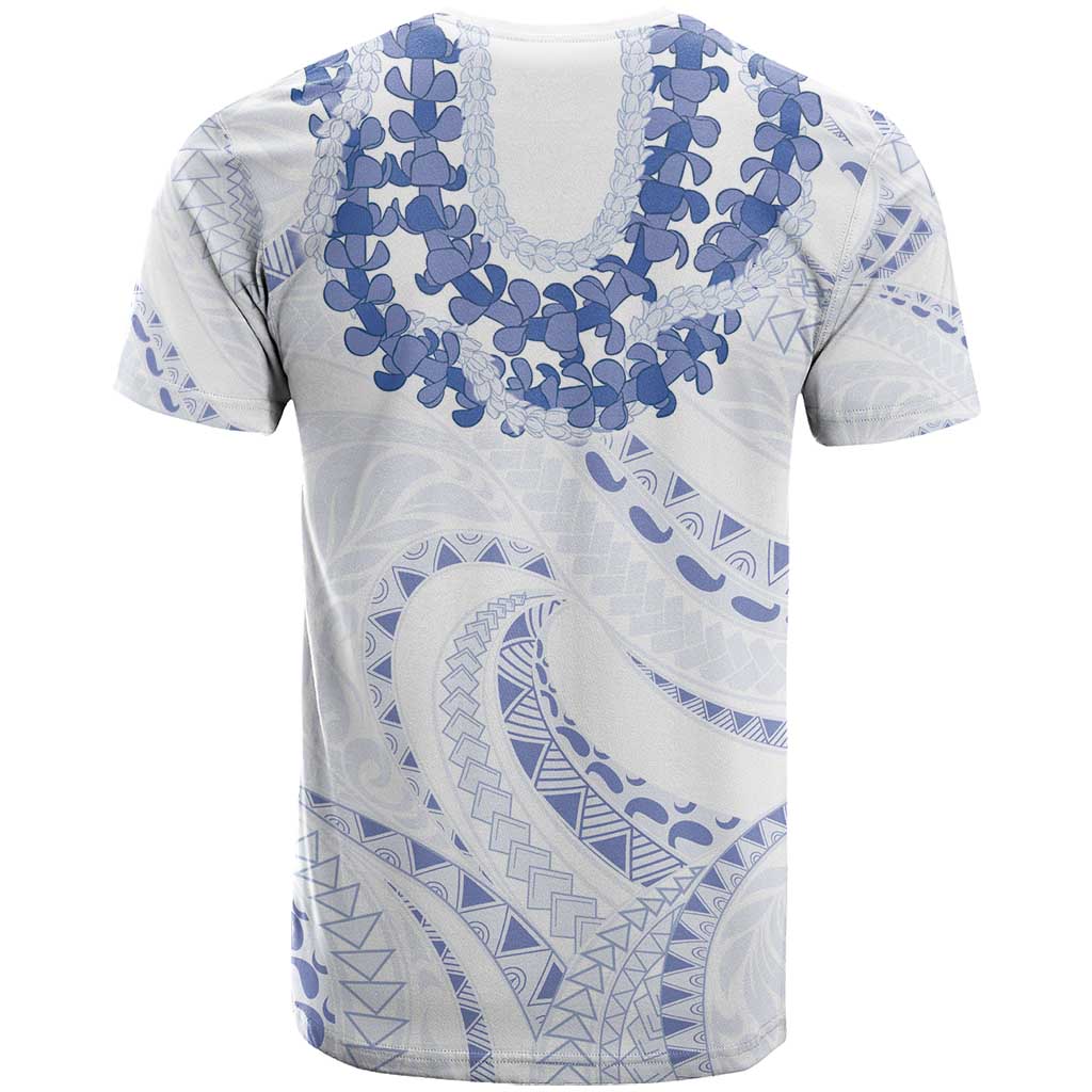 Aloha Lei Onaona T Shirt Navy Blue Hawaiian Tribal Pattern LT9 - Polynesian Pride