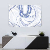 Aloha Lei Onaona Tapestry Navy Blue Hawaiian Tribal Pattern LT9 - Polynesian Pride