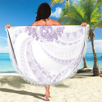Aloha Lei Onaona Beach Blanket Purple Hawaiian Tribal Pattern LT9 - Polynesian Pride