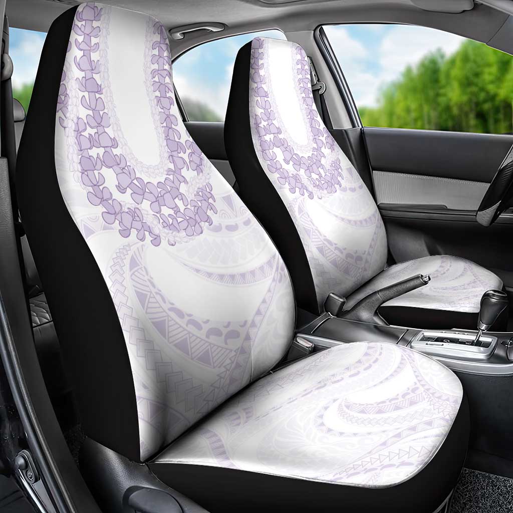 Aloha Lei Onaona Car Seat Cover Purple Hawaiian Tribal Pattern LT9 - Polynesian Pride