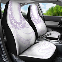 Aloha Lei Onaona Car Seat Cover Purple Hawaiian Tribal Pattern LT9 - Polynesian Pride