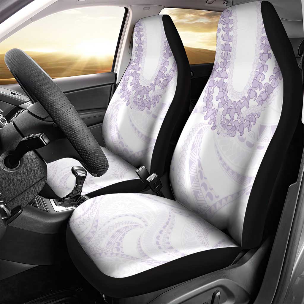 Aloha Lei Onaona Car Seat Cover Purple Hawaiian Tribal Pattern LT9 - Polynesian Pride