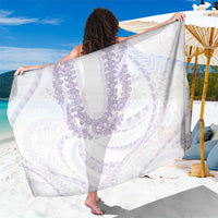 Aloha Lei Onaona Sarong Purple Hawaiian Tribal Pattern LT9 One Size 44 x 66 inches Purple - Polynesian Pride