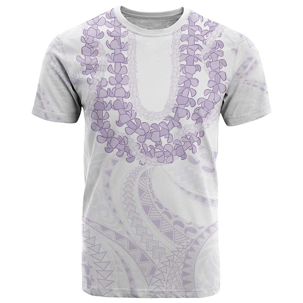 Aloha Lei Onaona T Shirt Purple Hawaiian Tribal Pattern LT9 Purple - Polynesian Pride