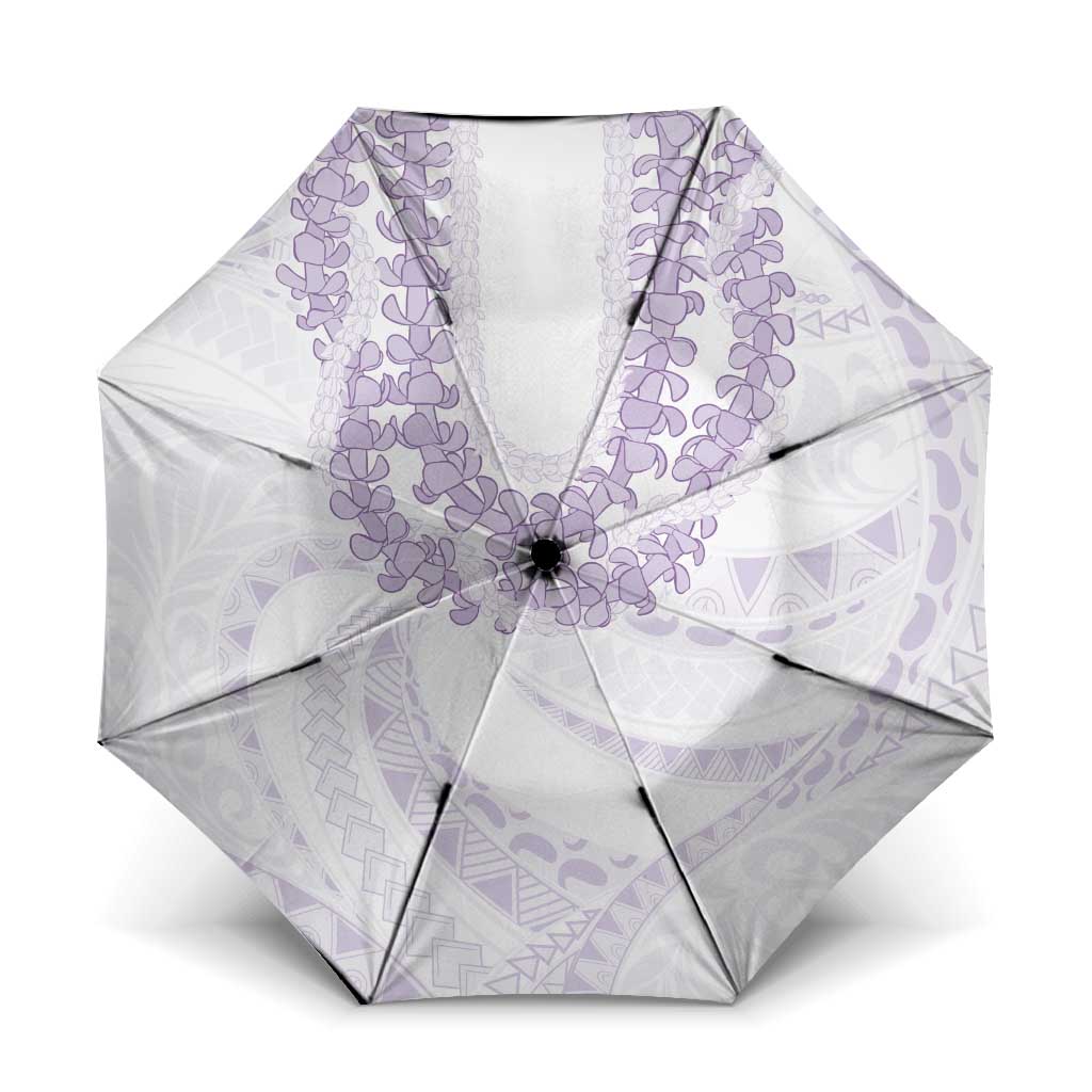 Aloha Lei Onaona Umbrella Purple Hawaiian Tribal Pattern LT9 One Size Folded 11.42 inch Opened Diameter 37.4 inch Purple - Polynesian Pride