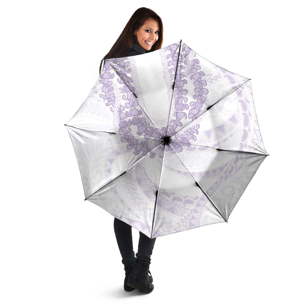 Aloha Lei Onaona Umbrella Purple Hawaiian Tribal Pattern LT9 - Polynesian Pride