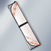 Aloha Lei Onaona Auto Sun Shade Red Hawaiian Tribal Pattern LT9 - Polynesian Pride