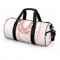 Aloha Lei Onaona Duffle Bag Red Hawaiian Tribal Pattern LT9 - Polynesian Pride