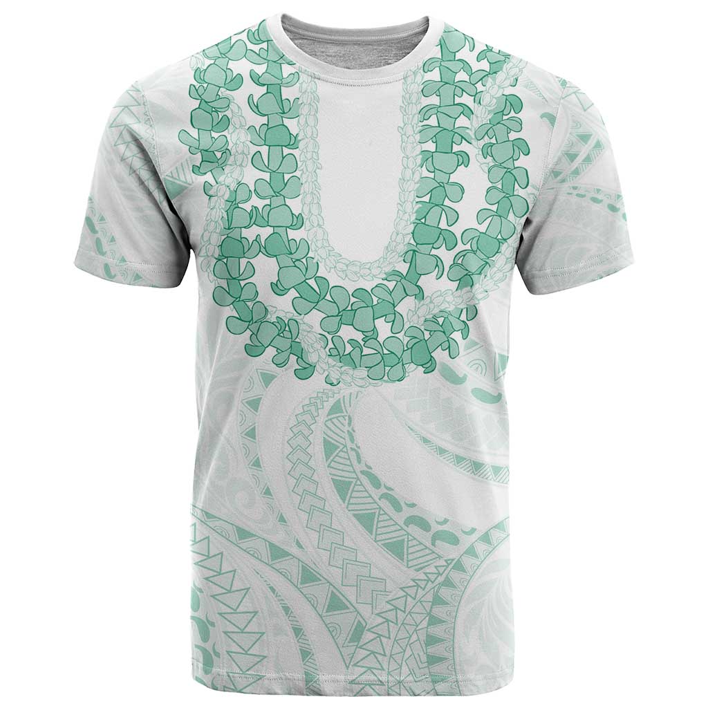 Aloha Lei Onaona T Shirt Sage Green Hawaiian Tribal Pattern LT9 Green - Polynesian Pride