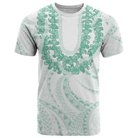 Aloha Lei Onaona T Shirt Sage Green Hawaiian Tribal Pattern LT9 Green - Polynesian Pride