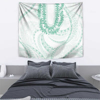 Aloha Lei Onaona Tapestry Sage Green Hawaiian Tribal Pattern LT9 - Polynesian Pride