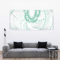 Aloha Lei Onaona Tapestry Sage Green Hawaiian Tribal Pattern LT9 - Polynesian Pride