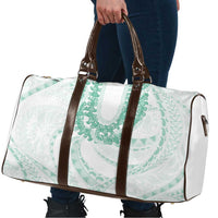 Aloha Lei Onaona Travel Bag Sage Green Hawaiian Tribal Pattern LT9 - Polynesian Pride