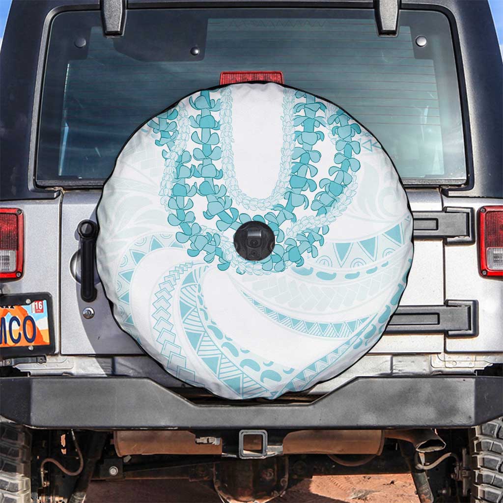 Aloha Lei Onaona Spare Tire Cover Teal Hawaiian Tribal Pattern LT9 Teal - Polynesian Pride