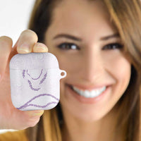 Aloha Lei Mikioi AirPods Case Purple Polynesian Tribal Tatau Pattern LT9 Purple - Polynesian Pride