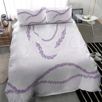 Aloha Lei Mikioi Bedding Set Purple Polynesian Tribal Tatau Pattern LT9 - Polynesian Pride