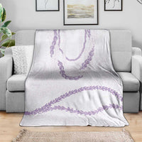 Aloha Lei Mikioi Blanket Purple Polynesian Tribal Tatau Pattern LT9 - Polynesian Pride