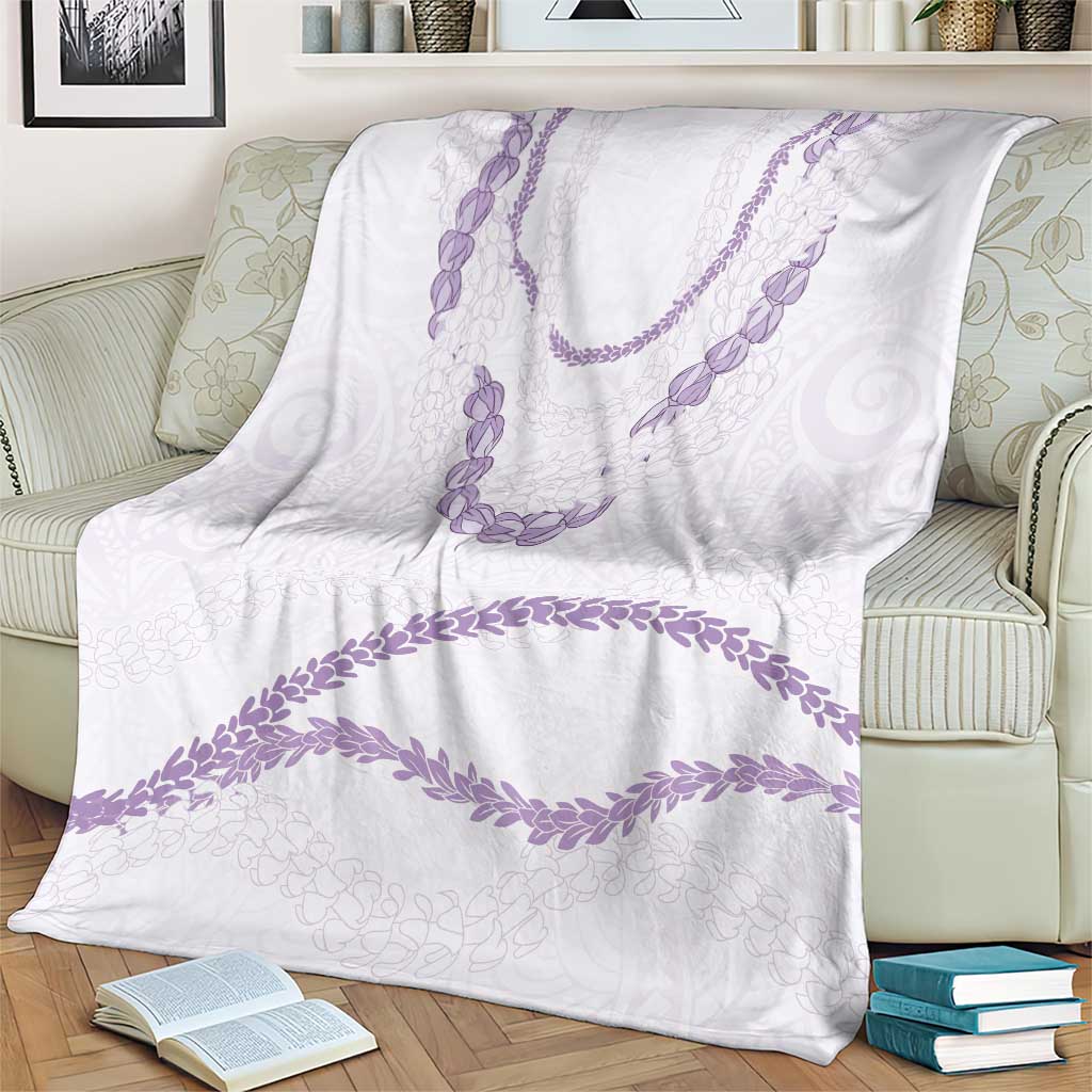 Aloha Lei Mikioi Blanket Purple Polynesian Tribal Tatau Pattern LT9 - Polynesian Pride