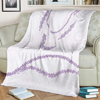 Aloha Lei Mikioi Blanket Purple Polynesian Tribal Tatau Pattern LT9 - Polynesian Pride