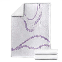 Aloha Lei Mikioi Blanket Purple Polynesian Tribal Tatau Pattern LT9 - Polynesian Pride